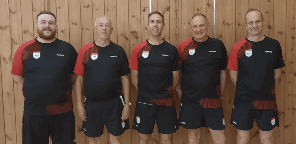 3. Mannschaft von links: Paul Randler, Sigmund Wacker, Stefan Heigl, Armin Schierbling, Thomas
Riedl, nicht abgebildet: Franz Biechl