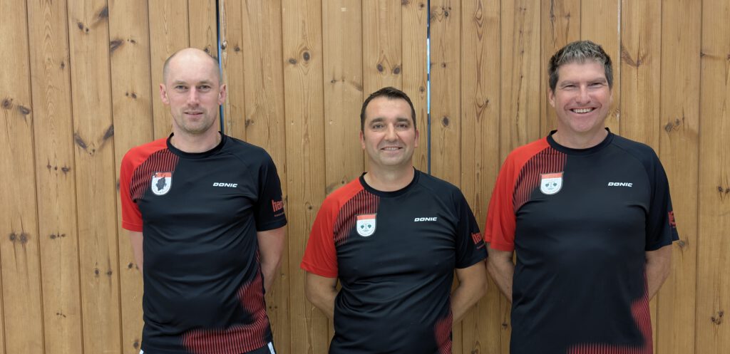 6. Herren-Mannschaft von links: Juraj Ba a, Hristo Hristov, Marcus Kameter, nicht abgebildet: Valentin Haberle, Marco Senger 