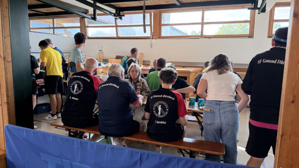 Stärkung in der Pause